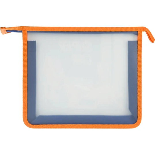 Папка для тетрадей  Super car,А5,молния, пластик, ПТ-713