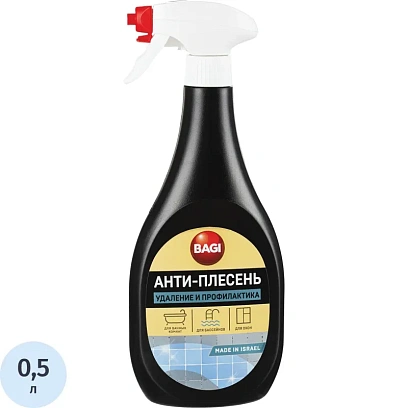 Средство для сантехники Bagi АНТИ-ПЛЕСЕНЬ 500 мл