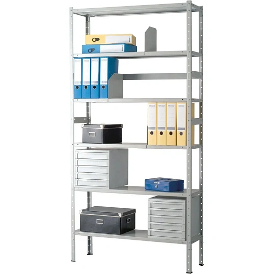 Стеллаж металлический MS Standart 220/100x30/6 полок