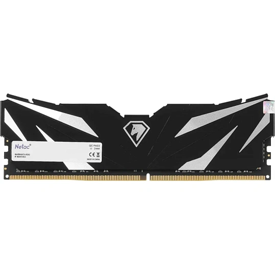Модуль памяти Netac Shadow II 16GB DIMM DDR4 3200Мгц (NTSWD4P32SP-16K)