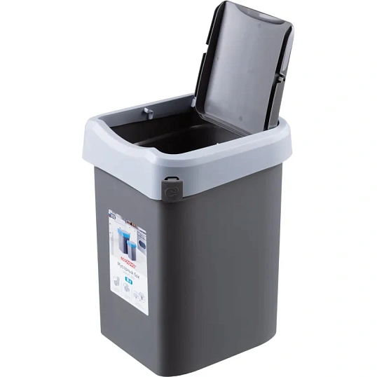 Контейнер  для мусора , 10 л SMART BIN , серый