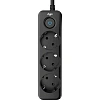 Сетевой фильтр AGNI 3/3м,черный(TP-FD3E-3m-black)