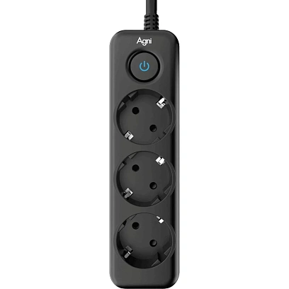 Сетевой фильтр AGNI 3/3м,черный(TP-FD3E-3m-black)