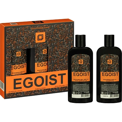 Подарочный набор 381 EGOIST (Шампунь 250 + Гель д/душа 250)  МУЖСКОЙ