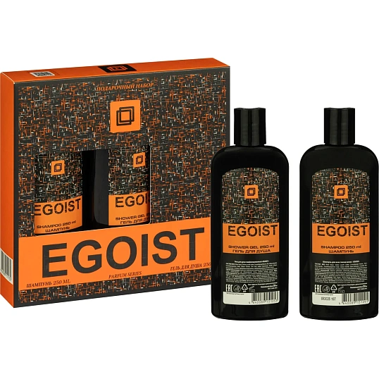 Подарочный набор 381 EGOIST (Шампунь 250 + Гель д/душа 250)  МУЖСКОЙ