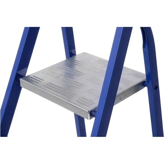 Стремянка Алюмет стальная окрашенная с алюминиевыми ступенями  5 ст. М8405