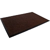 Коврик входной влаговпитывающий КОМФОРТ 90х150 см коричневый
