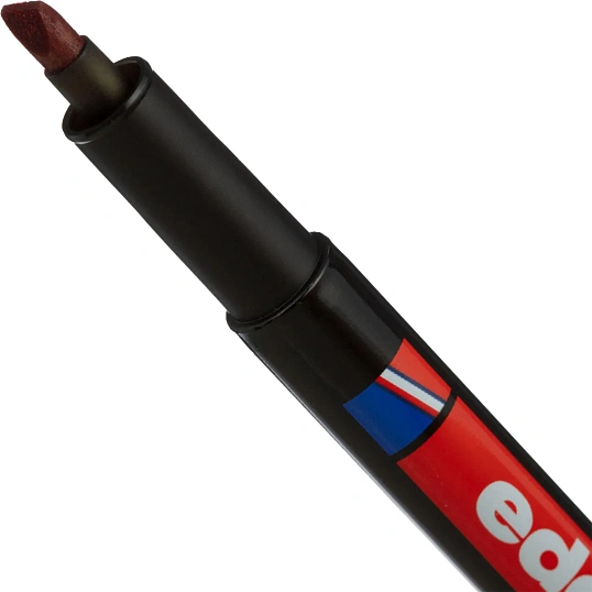 Маркер для глянц.поверх. EDDING E-143/2 B красный 1-3мм перманент