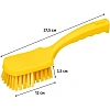 Щетка ручная FBK с короткой ручкой 275х70мм сред. жесткости желтая 10546-4