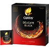Чай Curtis Delicate Black черный, мелкий лист, 100 сашет