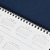 Планинг датированный 2026, синий, 303х150 мм, 120стр, АТТАСНЕ Agenda