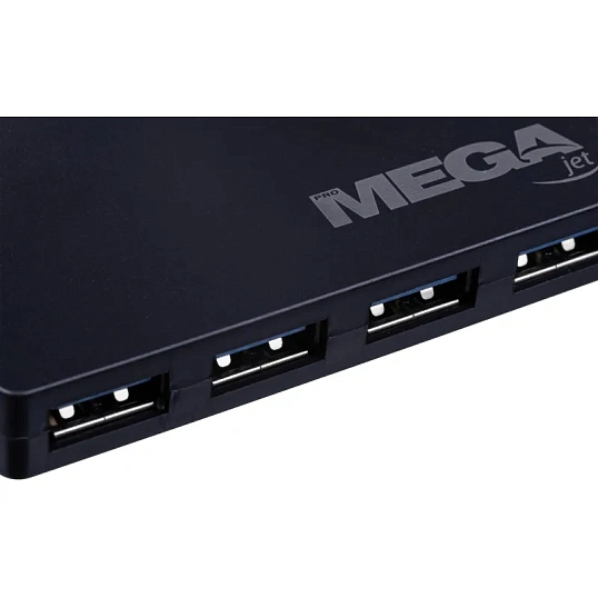 Разветвитель USB  HS005 USB 3.0x4/черный