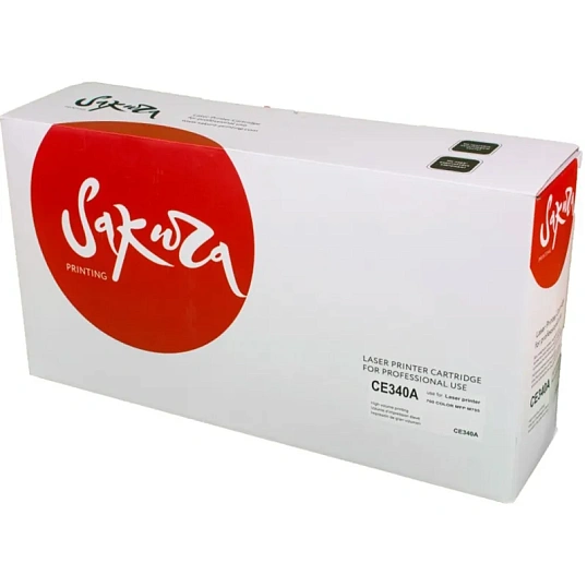 Картридж лазерный SAKURA CE340A чер. для HP LJ 700/775
