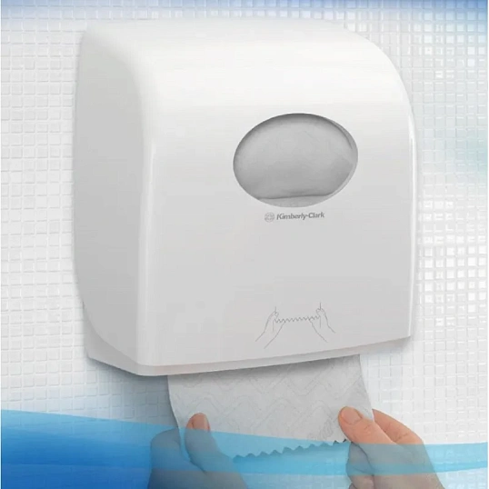 Полотенца бумажные д/дисп в рул KKEssential Slimroll 1сбел 190м 6р/уп 6695