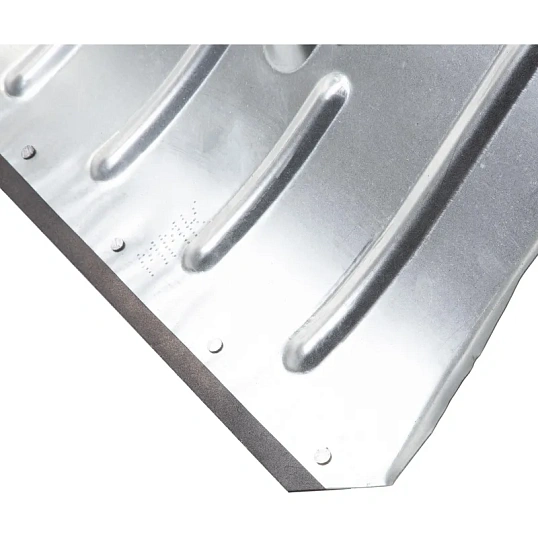 Лопата д/уборки снега ЛТР 50х30х140 см стальн/ковш(оцинк) с дерев/черенком