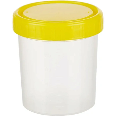 Контейнер д/сбора биопроб 100 мл н/с, для мочи, 380шт/уп ЭРМАЙНС