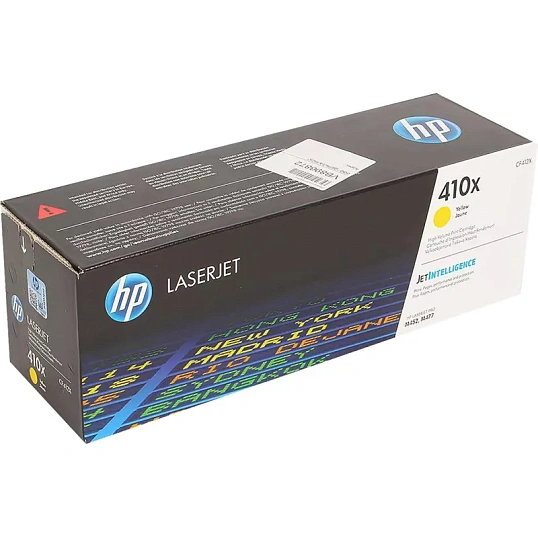 Картридж лазерный HP 410X CF412X жел. пов.емк. для CLJ M377/M452/M477