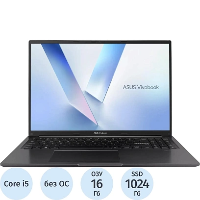 Ноутбук Asus R1605VA-MB998(90NB10N3-M01840) i5-1335U/16Gb/1Tb SSD/16/NoOS