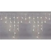 Гирлянда светодиодная Бахрома 4,8х0,6м 152LED ТЕПЛЫЙ БЕЛЫЙ IP65,255-138-6