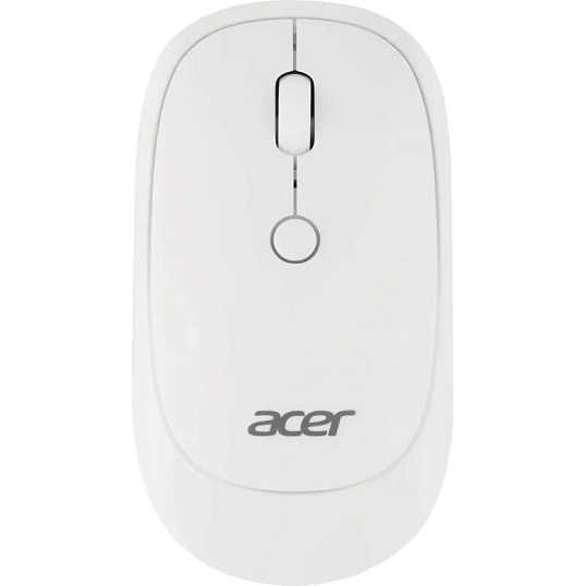 Мышь компьютерная Acer OMR138 белый (1600dpi) WLS USB (4кн) (ZL.MCEEE.01L)