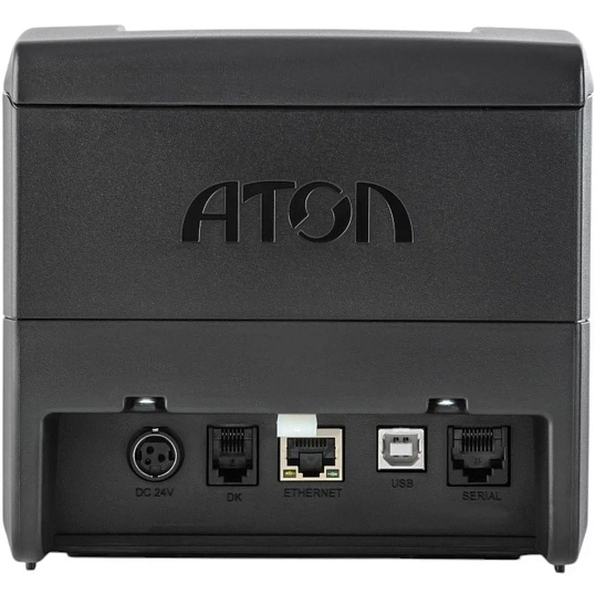 Фискальный регистратор ККТ АТОЛ 25Ф.черный.Без ФН.USB.RS-232.Ethernet5.0