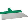 Скребок для пола FBK 280х110мм, нержавеющая сталь-3мм, зеленый 28281-5