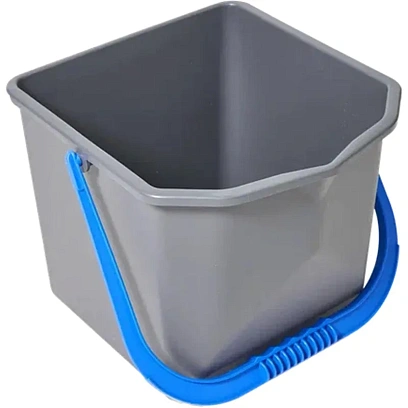Ведро с синей рукояткой 25л_B-25