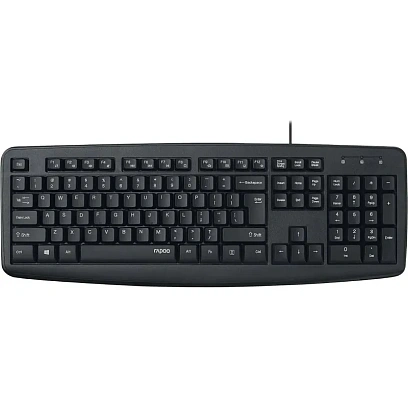 Клавиатура RAPOO NK2600 проводная, цвет - черный