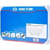 Набор ключей L-образных  Hex, ложемент, 8 предметов KING TONY9-22108MR