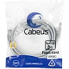 Патч-корд Cabeus PC-UTP-RJ45-CAT.5E-3M-LSZH серый