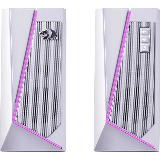 Акустическая система Redragon Anvil (71775) белый,5 Вт,RGB,USB+3.5мм