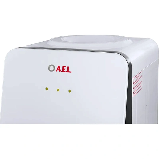 Кулер для воды AEL LD-AEL-85C white/black  нагрев/электронное охл, шкаф