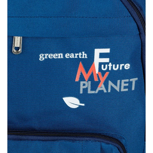 Рюкзак школьный Future синий 45,5x31x14 см