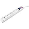 Сетевой фильтр Power Cube 5м (6 розеток) 16А белый(SPG(5+1)-16B-5М)