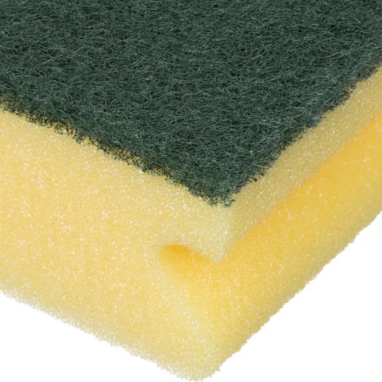 Губки абразивная Vileda средней жесткости 9,5x, 10 шт.125604