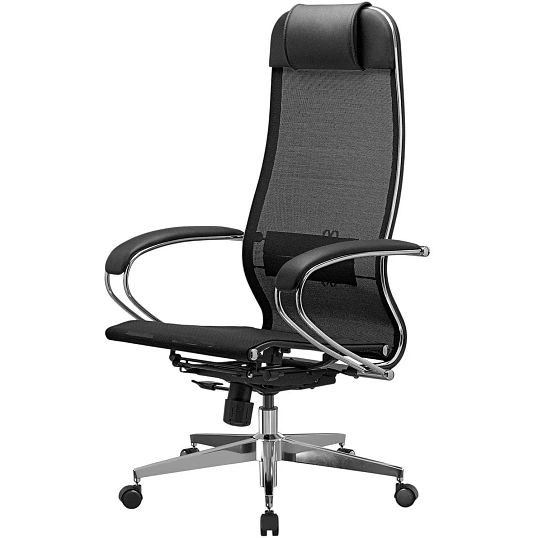 Кресло МТ_ErgoLife Set 4/подл.131/осн.Synchro 004 Черный 212.16.1.3E3