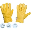 Перчатки защитные ДИГГЕР кожаные желтые КРС на ТИНСУЛЕЙТЕ р.10,5 (утепл)