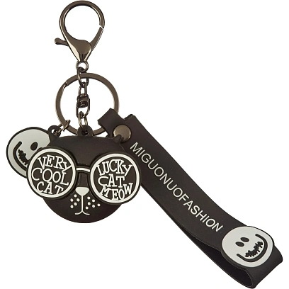 Брелок Cat черный