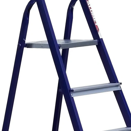 Стремянка Алюмет стальная окрашенная с алюминиевыми ступенями  10 ст. М8410