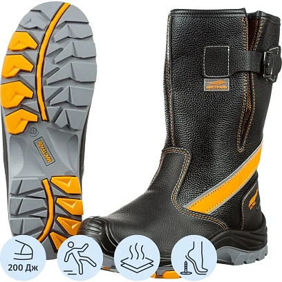 Сапоги Мистраль ULTRA ПУ/Р с КП и АС шерст. мех р 46 (128710)