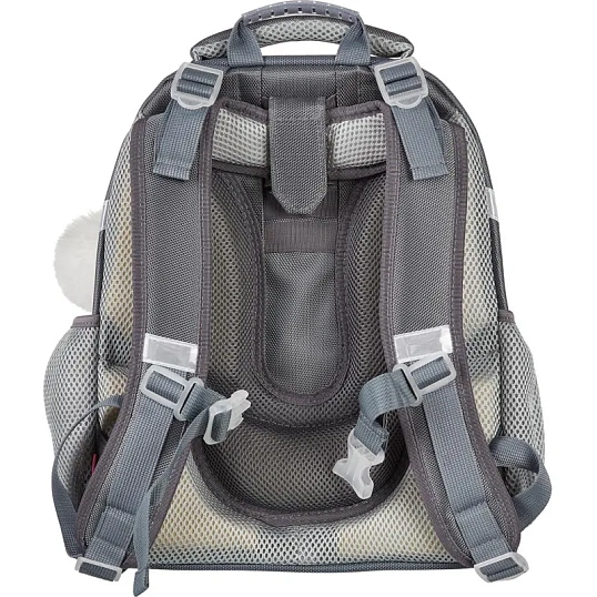 Ранец Basic Мордочки Зайчик, 2 отд., эргоном. спинка