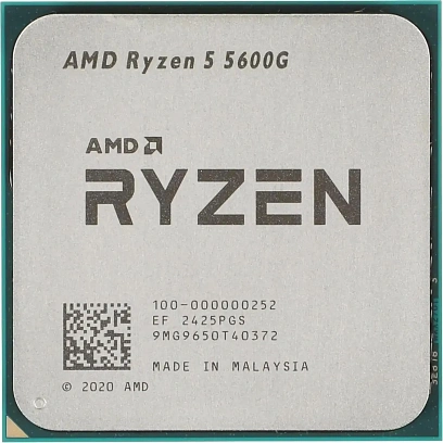Процессор AMD (100-000000252) CPU RYZEN 5 5600G sAM4 OEM