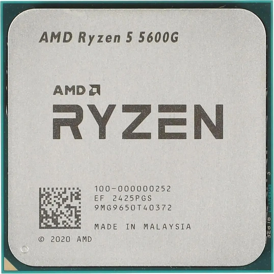 Процессор AMD (100-000000252) CPU RYZEN 5 5600G sAM4 OEM