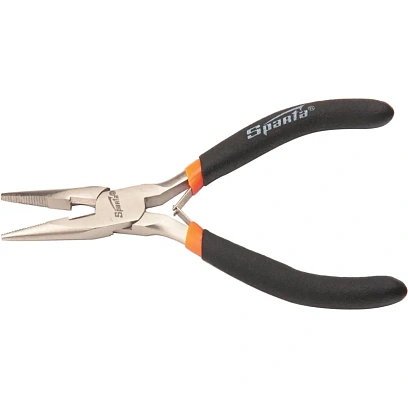 Длинногубцы прямые Mini 130 мм авторазжим Sparta 17820