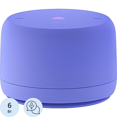 Умная колонка Яндекс Станция Лайт 2 с Алисой, фиолетовый (YNDX-00028VIO)