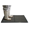 Коврик HACCPER Dezmatta с основой 95х64см серый dez6090