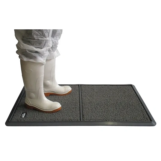 Коврик HACCPER Dezmatta с основой 95х64см серый dez6090