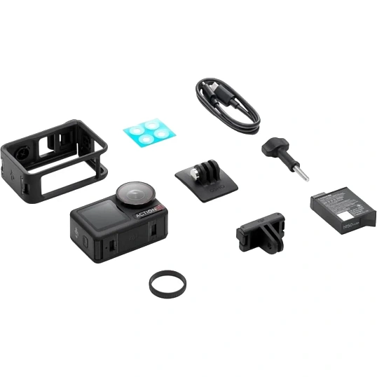 Экшн-камера Dji Osmo Action 5 Pro Standard Combo, 1xCMOS, 12Mpix, черный