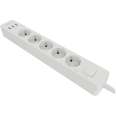 Сетевой фильтр HARPER UCH-530 White 5р/1,5м/4кВт/16А 3xUSB (H00002264)