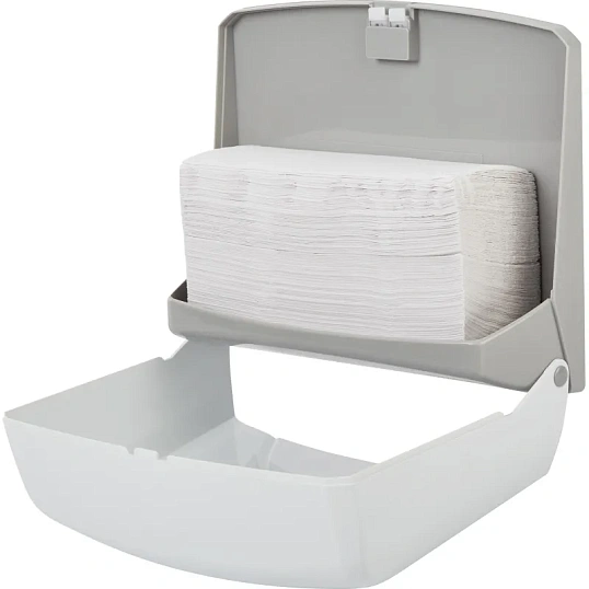 Диспенсер для полотенец лист Luscan Professional Zсложбелый